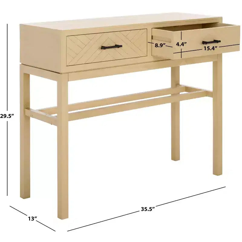Consolle a 2 cassetti Ajana - CNS5709 -Safavieh