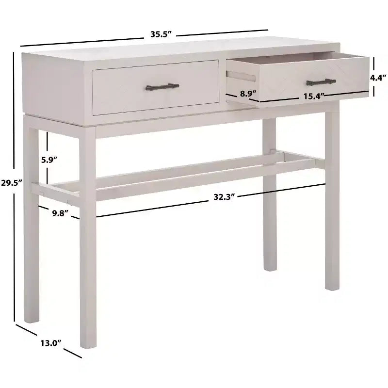 Consolle a 2 cassetti Ajana - CNS5709 -Safavieh