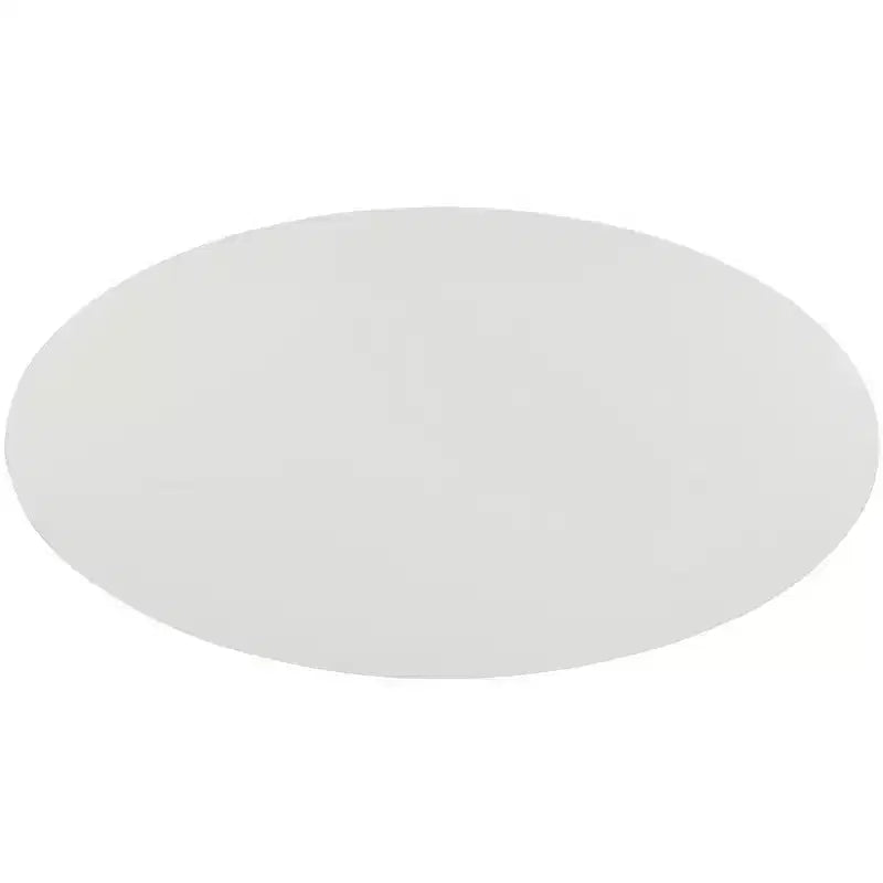 Tavolino Ovale Woodruff - Bianco/Rovere - Safavieh