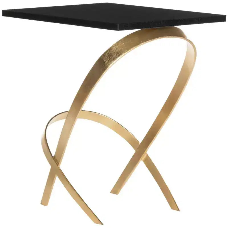 Tavolino Dovie - FOX2597A - Oro/Nero - Safavieh Couture