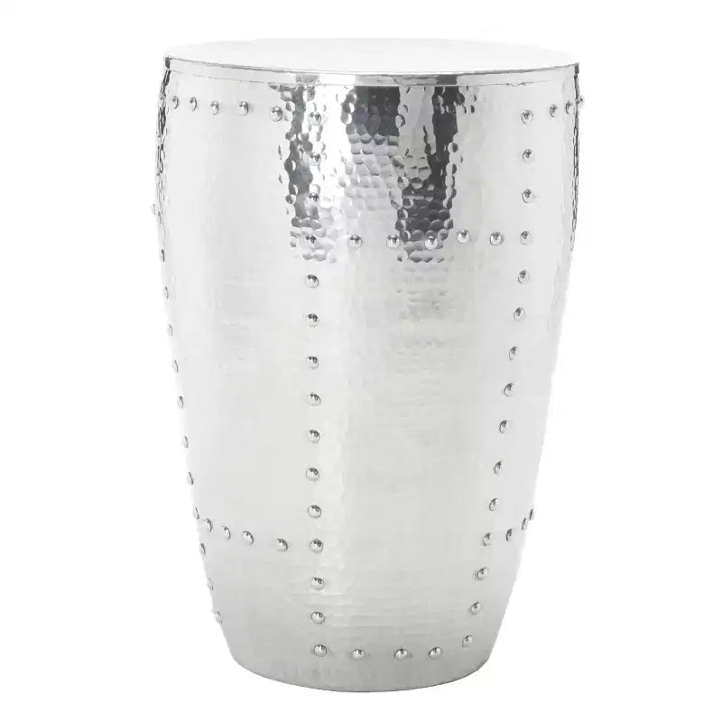Sgabello da tavolo in metallo Hammersmith - FOX5514 - Argento - Safavieh Couture
