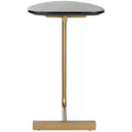 Kaiya C-Table - ACC3703A - Black/Gold - Safavieh