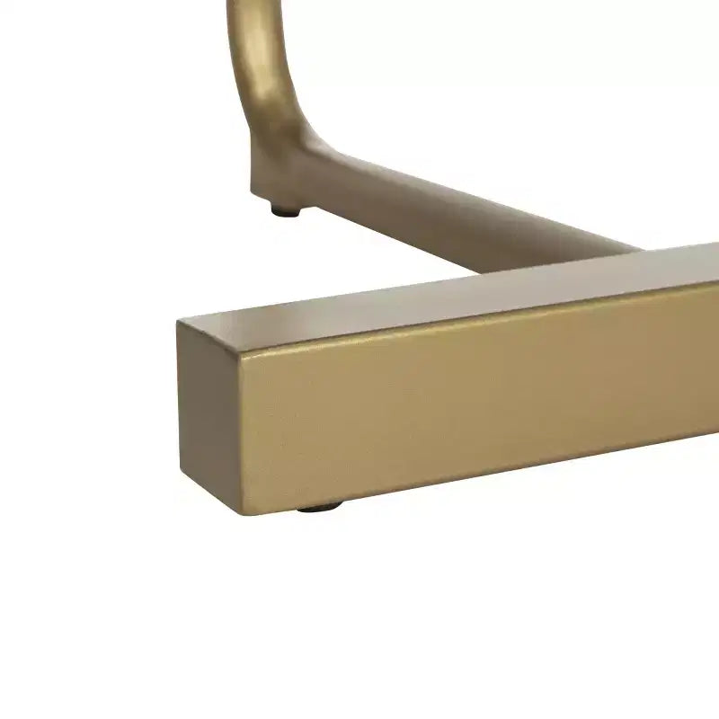 Tavolino ad C Kaiya - ACC3703A - Nero/Oro - Safavieh