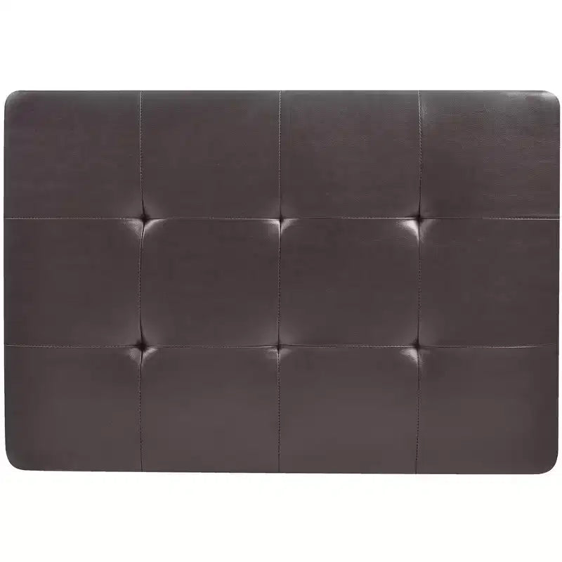 Passion Furniture Revere pouf contenitore imbottito in ecopelle