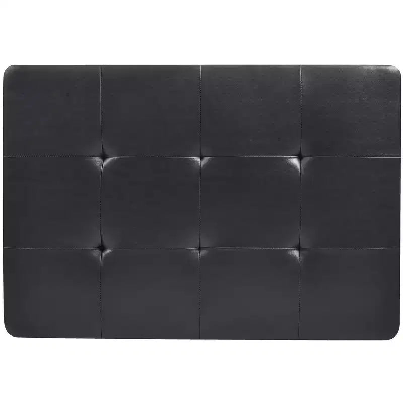 Passion Furniture Revere pouf contenitore imbottito in ecopelle