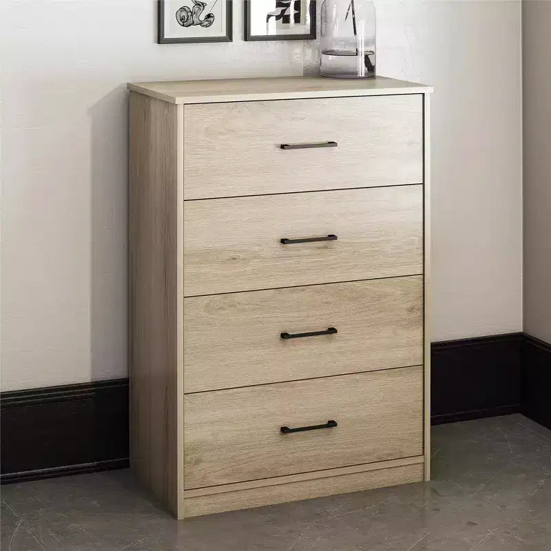 Cassettiera a 4 cassetti Pearce della collezione BrEZ Build di Ameriwood Home