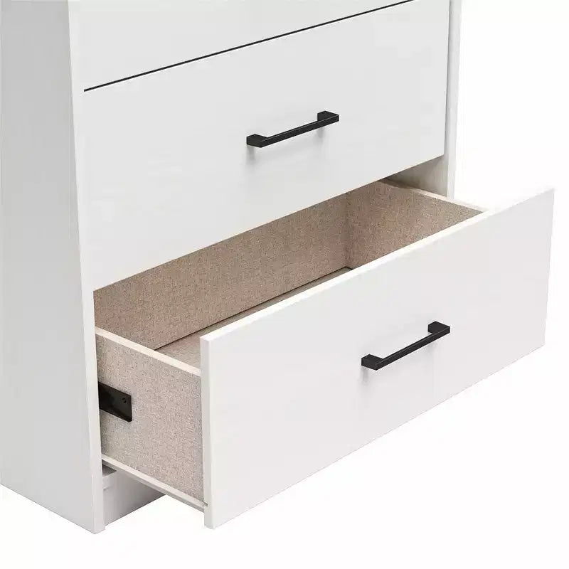 Cassettiera a 4 cassetti Pearce della collezione BrEZ Build di Ameriwood Home