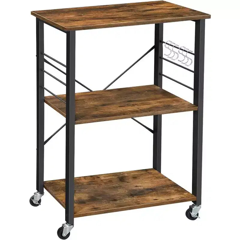 VASAGLE Scaffale da Cucina su Ruote