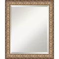Amanti Art Florentine Gold Beveled Wood Framed Wall Mirror