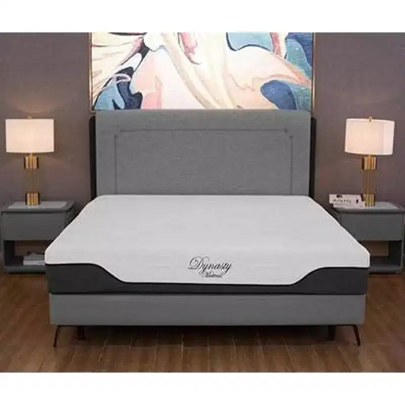 Materasso in memory foam con gel Dynaste Mattress CoolBreeze da 8 pollici per camper e roulotte, RV Queen