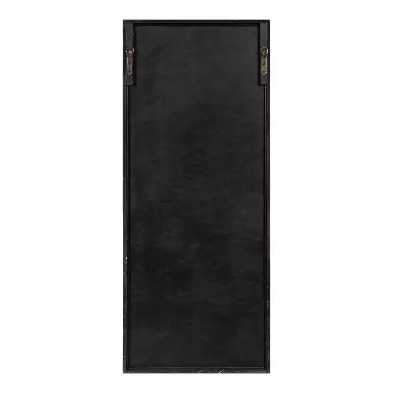 Specchio decorativo rettangolare in MDF Gothard di Kate and Laurel, 48x120 cm, marrone rustico