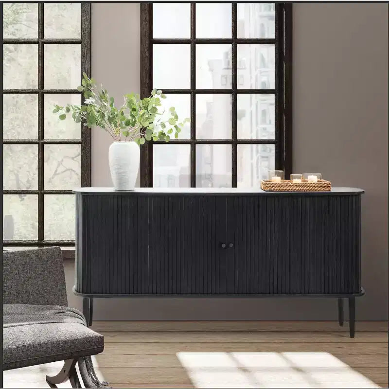 Werrer 63Wide Moderna credenza con ripiano regolabile | HULALA HOME
