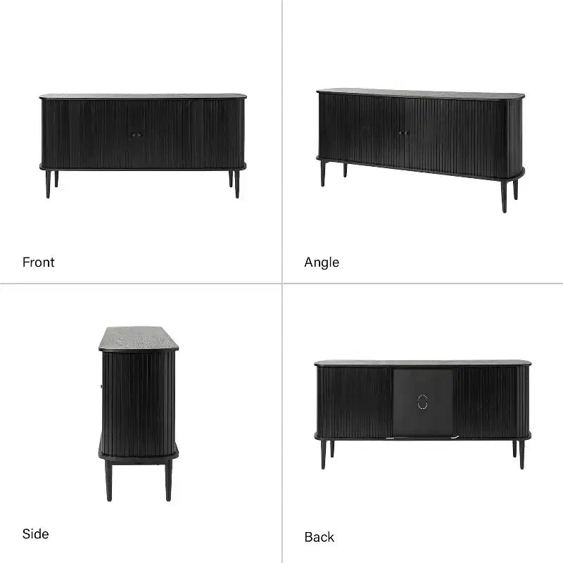 Werrer 63Wide Moderna credenza con ripiano regolabile | HULALA HOME