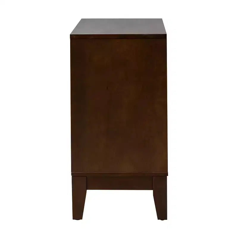 Set di 2 mobili accentati a 2 ante Lucinda da 76 cm con ripiani regolabili | HULALA HOME