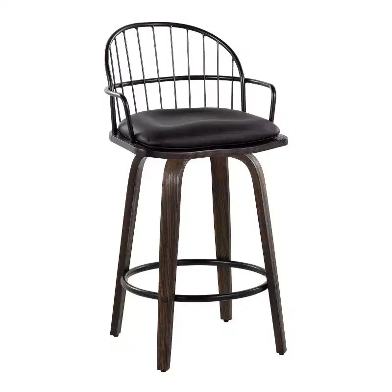 Set di 2 sgabelli da bar Riley altezza bancone - LumiSource