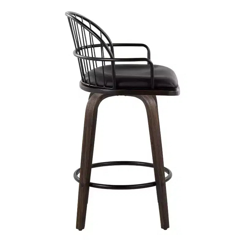 Set di 2 sgabelli da bar Riley altezza bancone - LumiSource