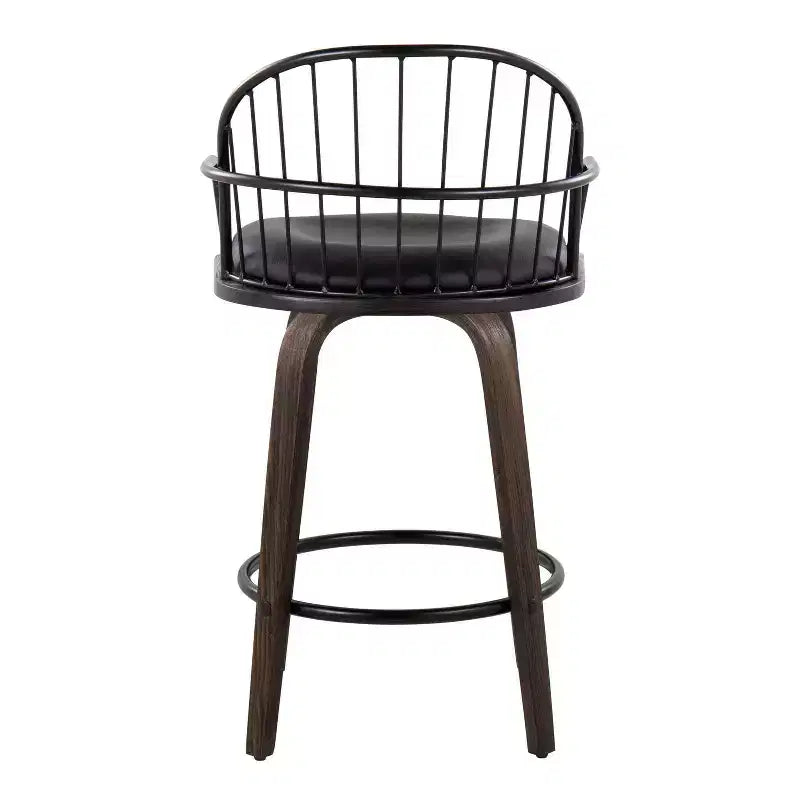 Set di 2 sgabelli da bar Riley altezza bancone - LumiSource