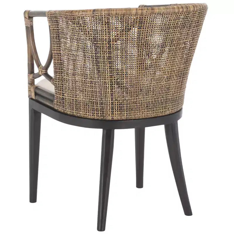 Poltrona Beningo - SEA4001 - Marrone/Bianco - Safavieh