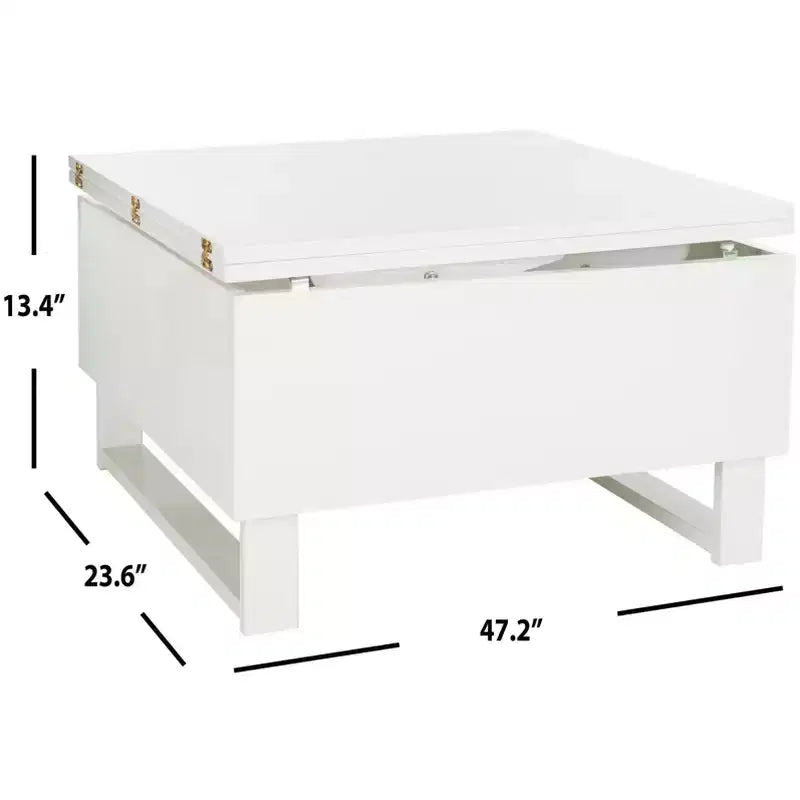 Vanna Lift - Tavolino Top - FOX2233A - Bianco - Safavieh Couture
