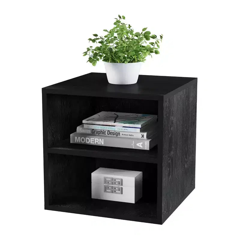 Tavolino impilabile modulare a cubo Hasting Home con ripiani