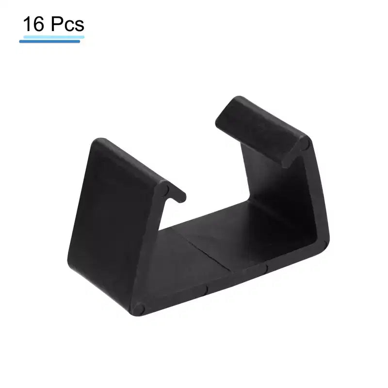 Unique Bargains Clip Fissaggio Sedia Connessione Fissa Mobili da Esterno per Patio, Nero