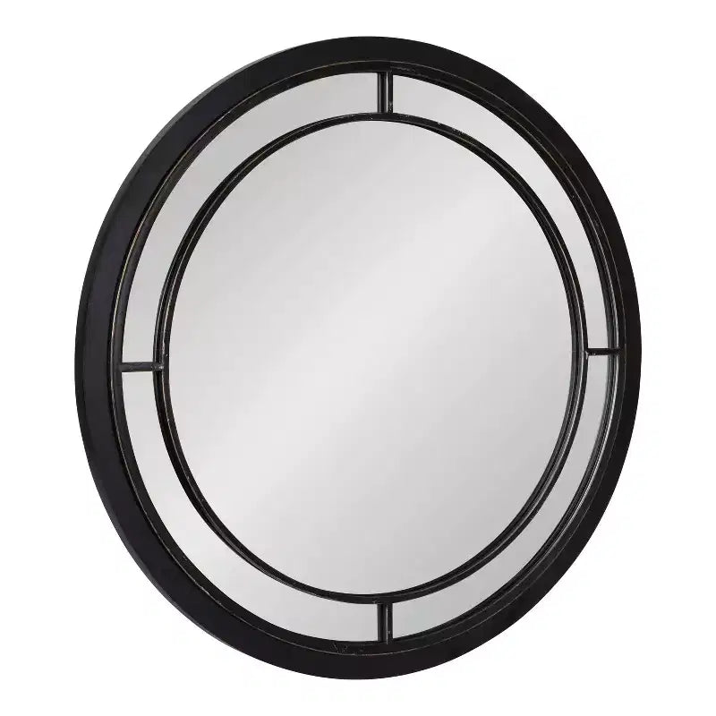 Audubon Round Wall Mirror - Kate & Laurel All Things Decor