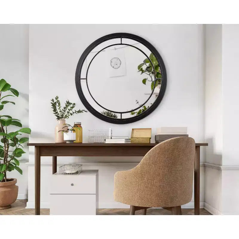 Specchio da Parete Rotondo Audubon - Kate & Laurel All Things Decor