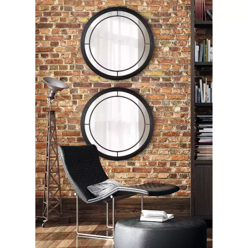 Specchio da Parete Rotondo Audubon - Kate & Laurel All Things Decor