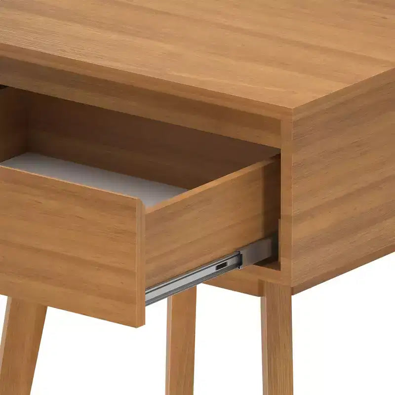 Max & Lily Comodino scandinavo, Comodini laterali in legno con cassetto portaoggetti per camera da letto