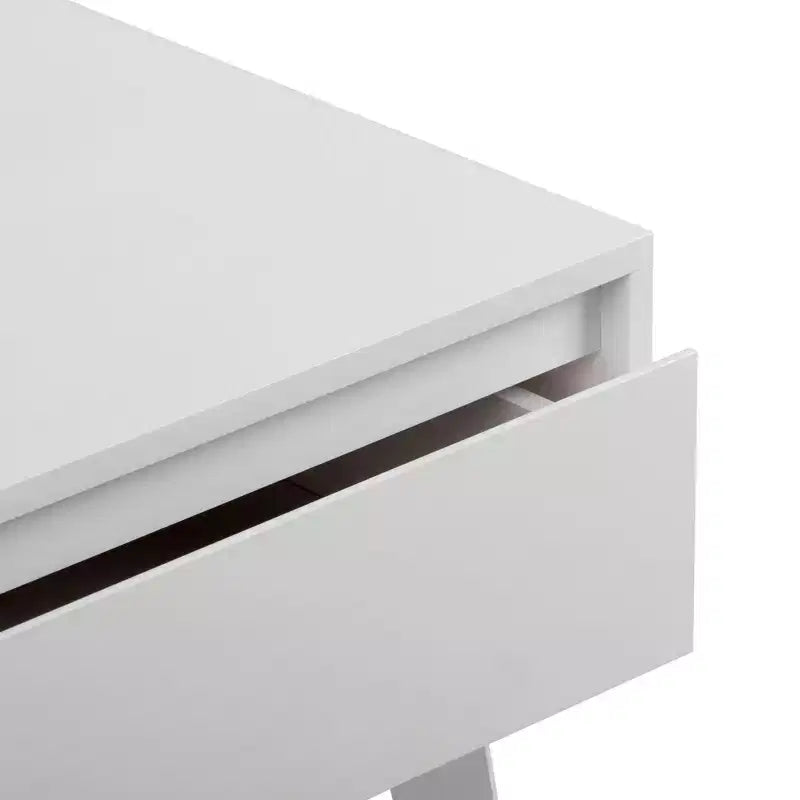 Max & Lily Comodino scandinavo, Comodini laterali in legno con cassetto portaoggetti per camera da letto
