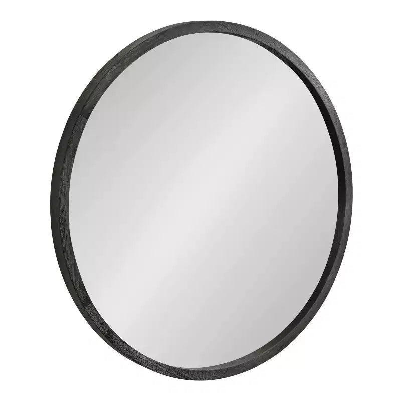 Kate & Laurel All Things Decor 28x28 Occonor Wood Round Mirror