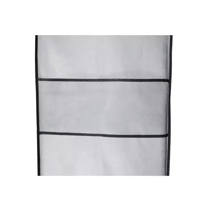 J&V TEXTILES Armadio Portatile Guardaroba per Appendere Vestiti con 8 Ripiani, 2 Aste Appendiabiti e 4 Tasche, Armadio Autoportante