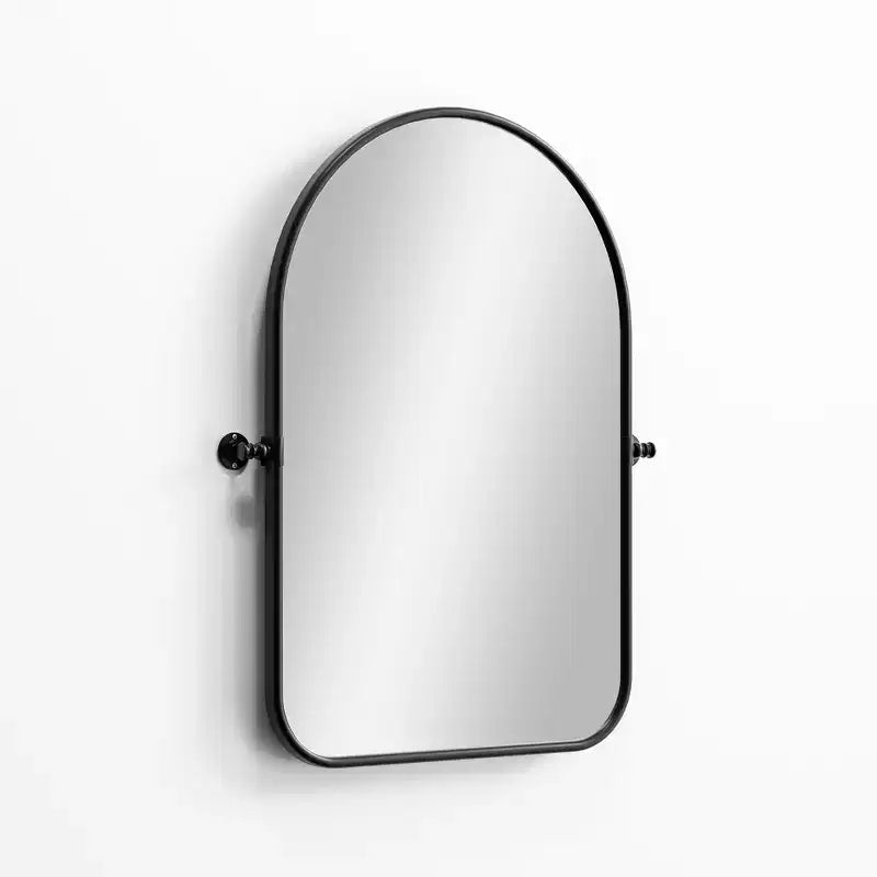Specchio a figura intera rettangolare Dovelina con cornice in metallo Specchio da appoggio Specchio grande