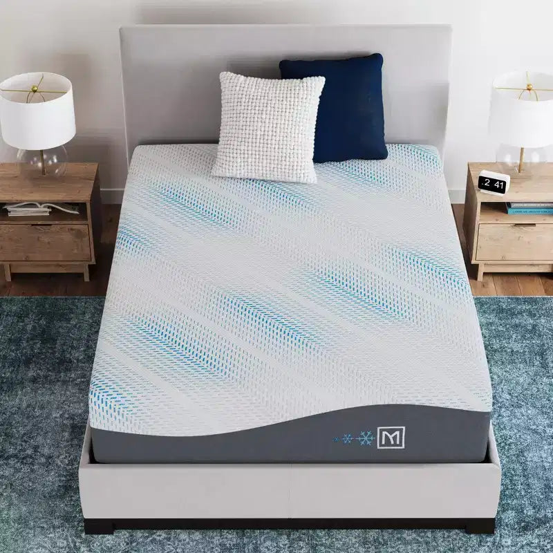 Materasso ibrido con memory foam in gel Millennium Cushion Firm da 14 pollici Signature Design by Ashley