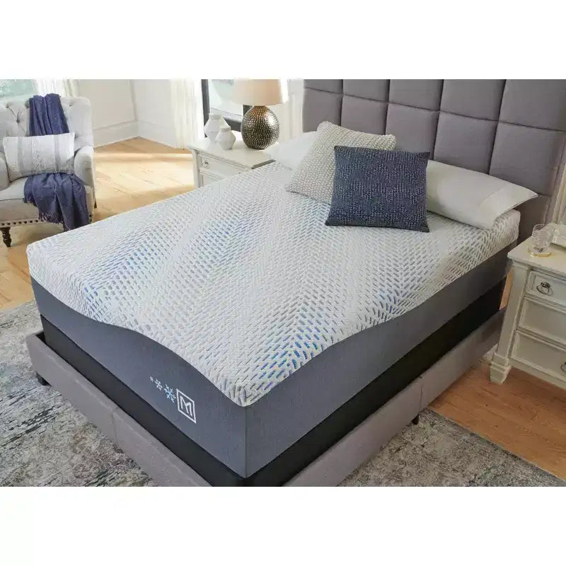 Materasso ibrido con memory foam in gel Millennium Cushion Firm da 14 pollici Signature Design by Ashley