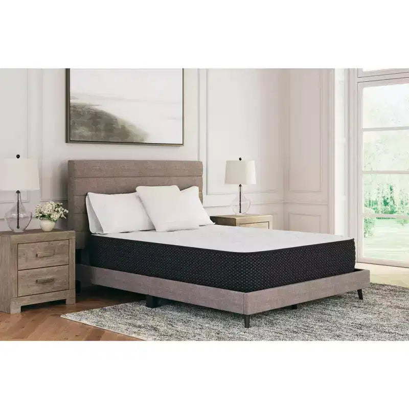Signature Design by Ashley Materasso Ibrido in Edizione Limitata Plush da 12 Pollici con Memory Foam in Gel per Supporto Lombare