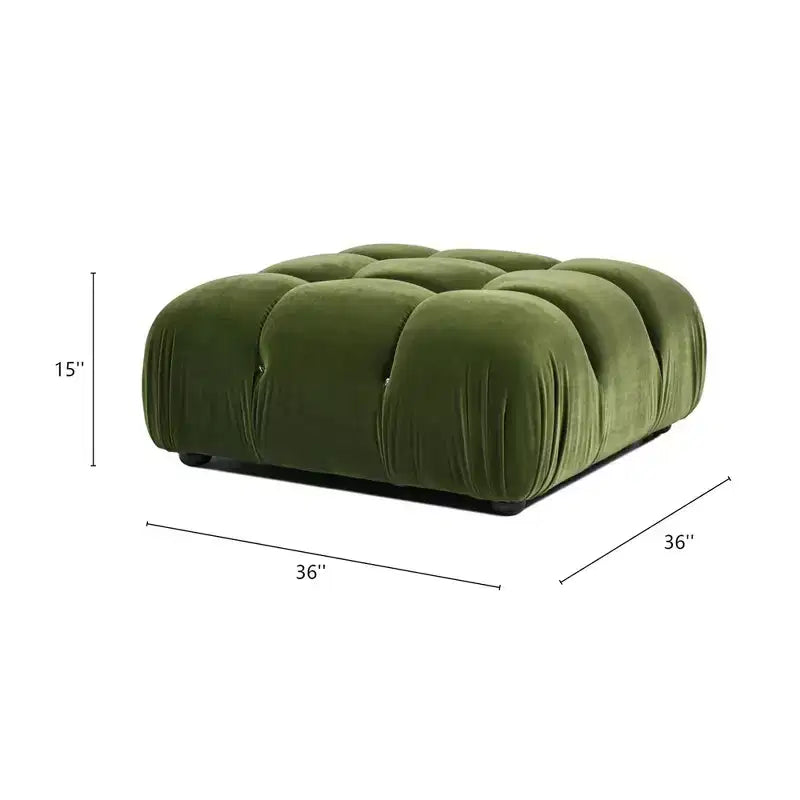 Pouf modulare moderno Marcel 36 Bubble