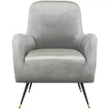 Noelle Accent Chair - FOX6269A - Light Grey - Safavieh