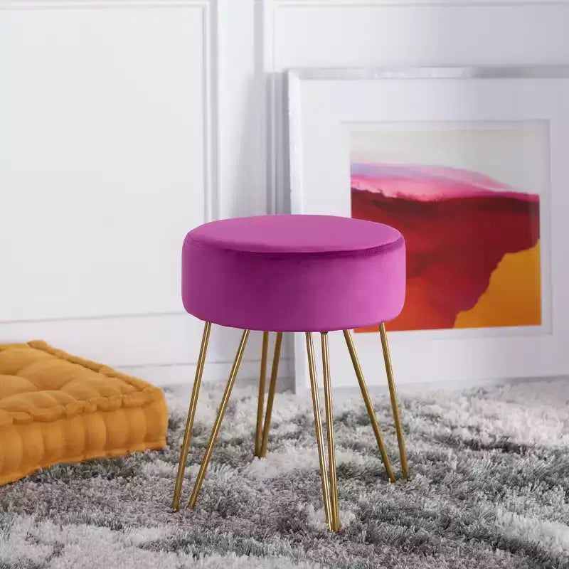 Pouf rotondo Abrea - OTT7500 - Safavieh