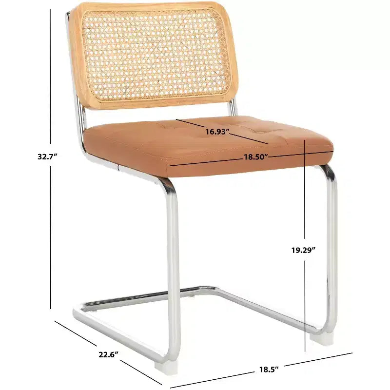 Sedia da pranzo in rattan Coralia (set da 2) - DCH1101 - Safavieh