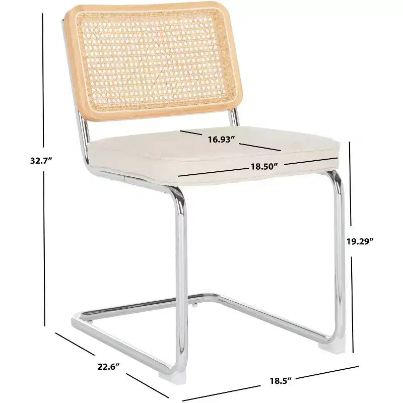 Sedia da pranzo in rattan Coralia (set da 2) - DCH1101 - Safavieh