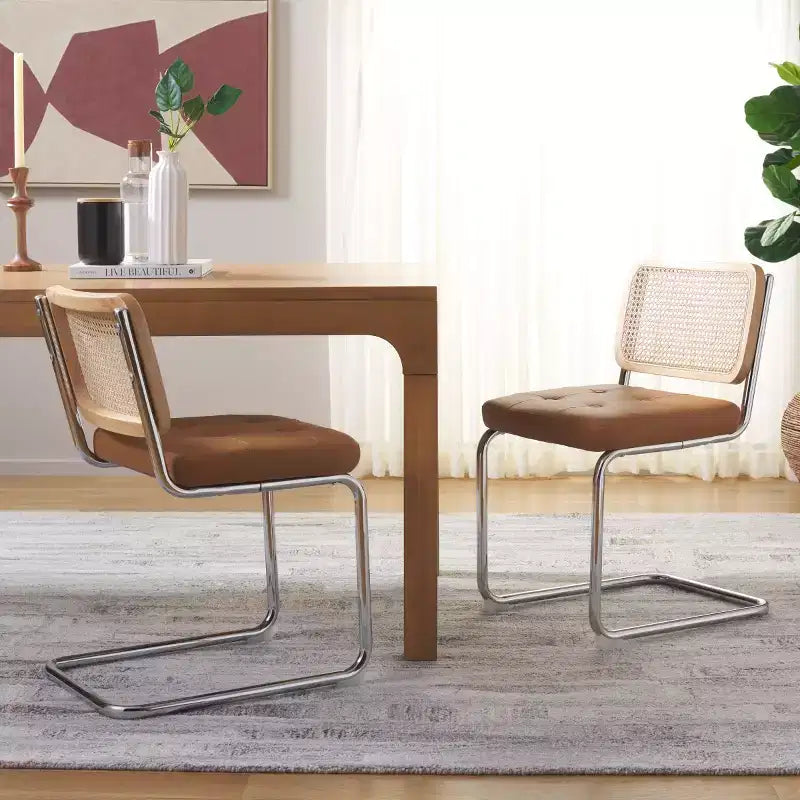 Sedia da pranzo in rattan Coralia (set da 2) - DCH1101 - Safavieh