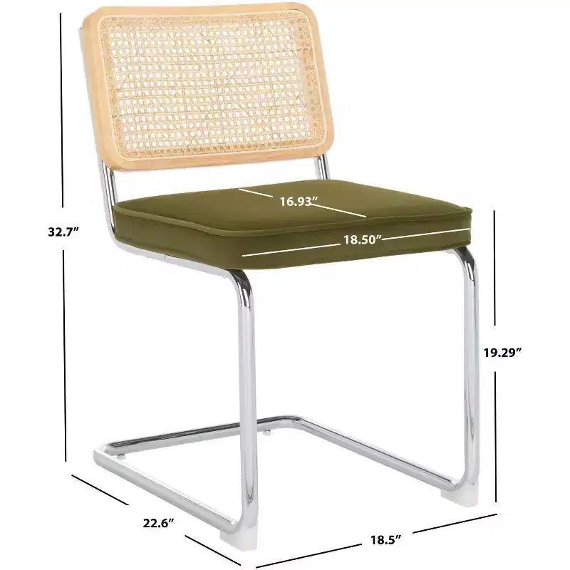 Sedia da pranzo in rattan Coralia (set da 2) - DCH1101 - Safavieh