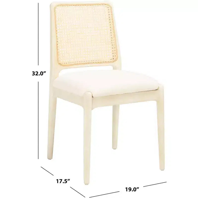 Sedia da Pranzo Reinhardt in Rattan (Set da 2) - DCH8800 - Safavieh