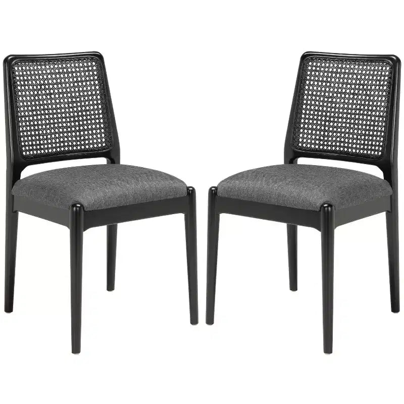 Reinhardt Rattan Dining Chair (Set of 2) - DCH8800 - Safavieh