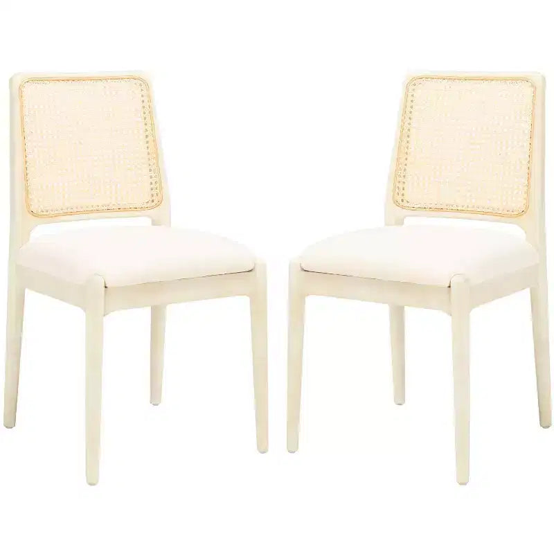Sedia da Pranzo Reinhardt in Rattan (Set da 2) - DCH8800 - Safavieh